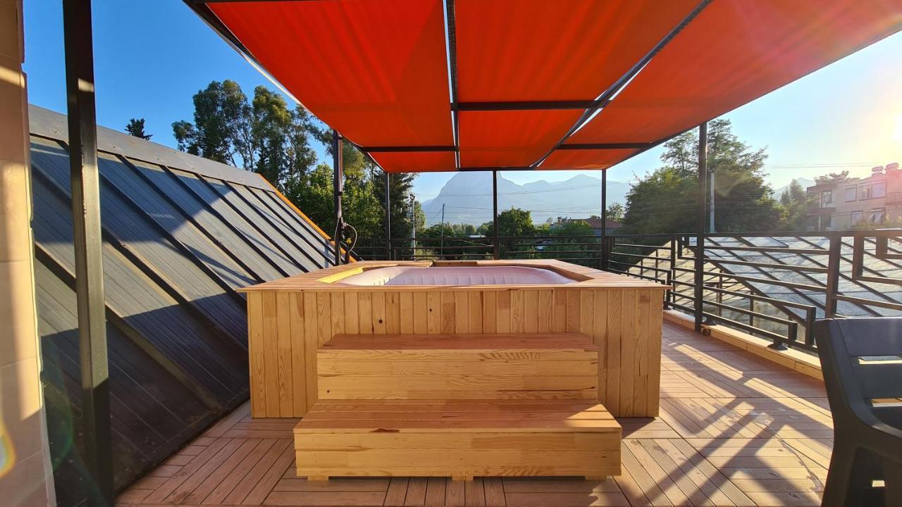 Villa Orange House Private Garden Terrace Hot Tub Mountain Views Konyaalti 安塔利亚 外观 照片